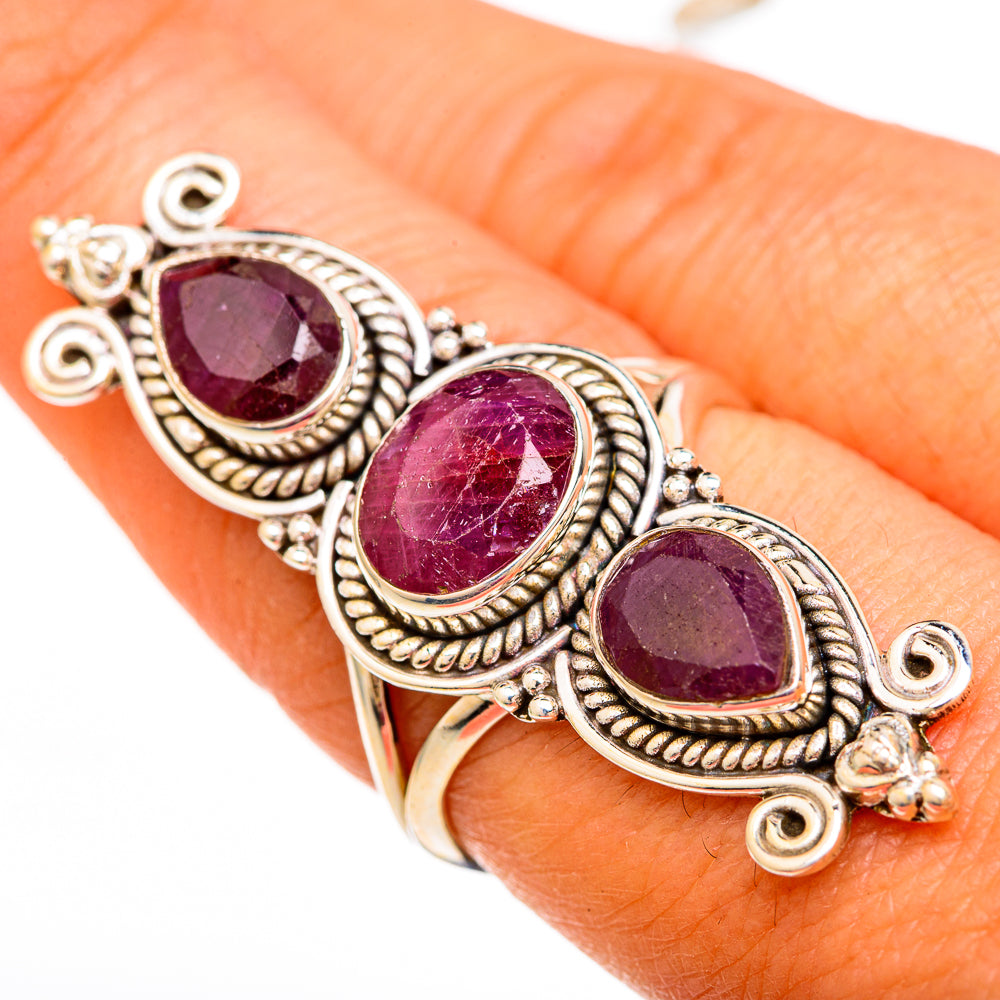 Ruby Rings handcrafted by Anasilvercos - RING103972