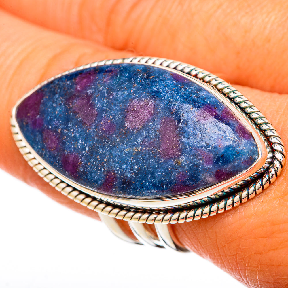 Ruby Fuchsite Rings handcrafted by Anasilvercos - RING103984