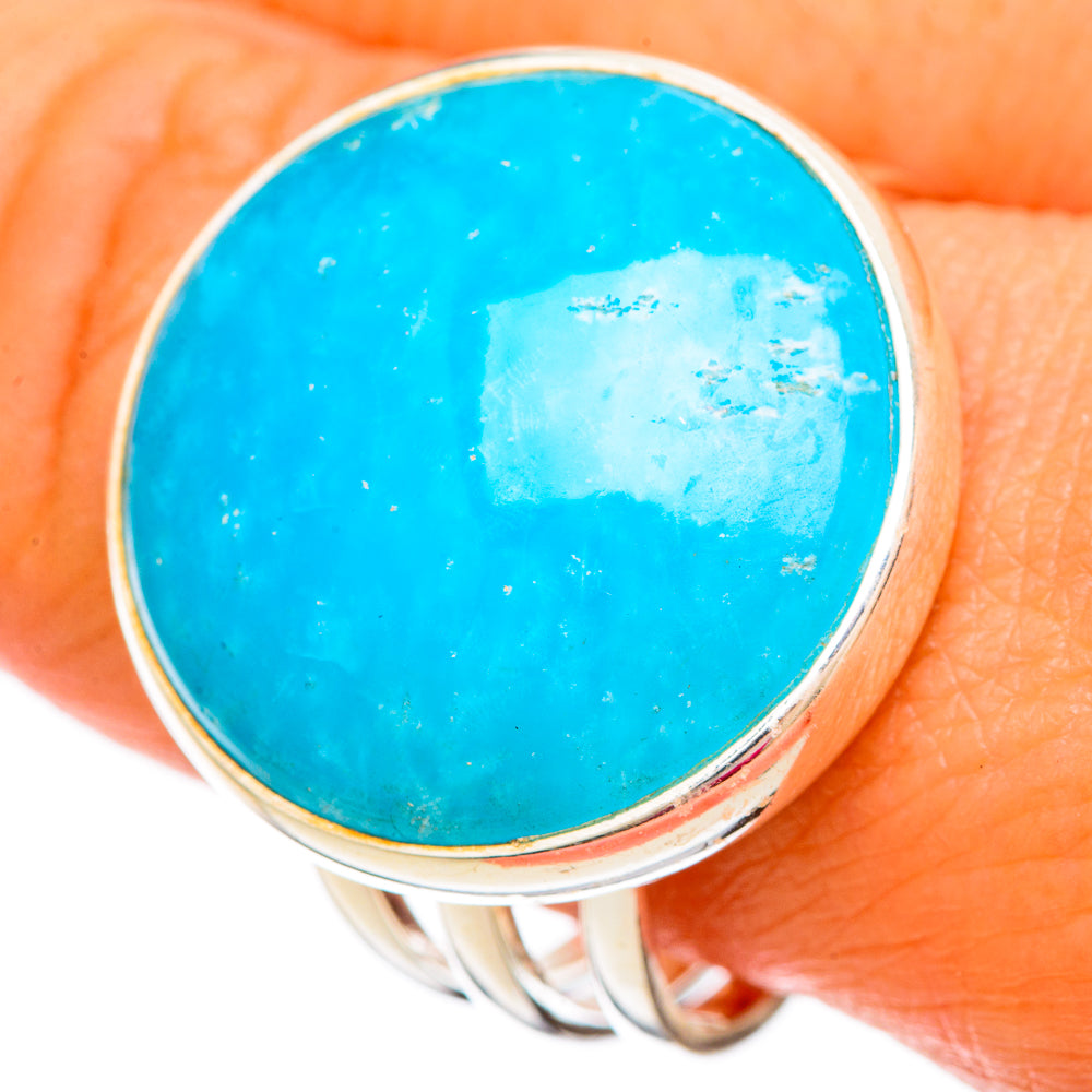 Smithsonite Rings handcrafted by Anasilvercos - RING103989