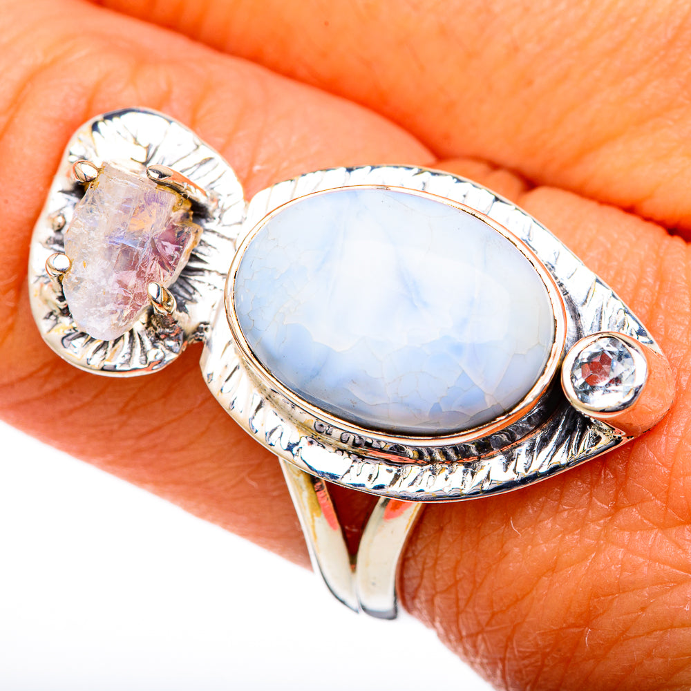 Owyhee Opal Rings handcrafted by Anasilvercos - RING104115