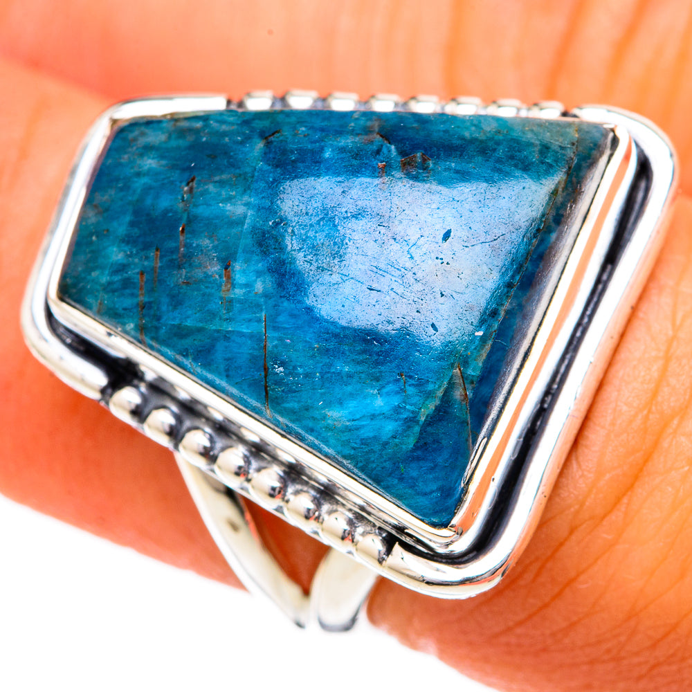 Apatite Rings handcrafted by Anasilvercos - RING104118