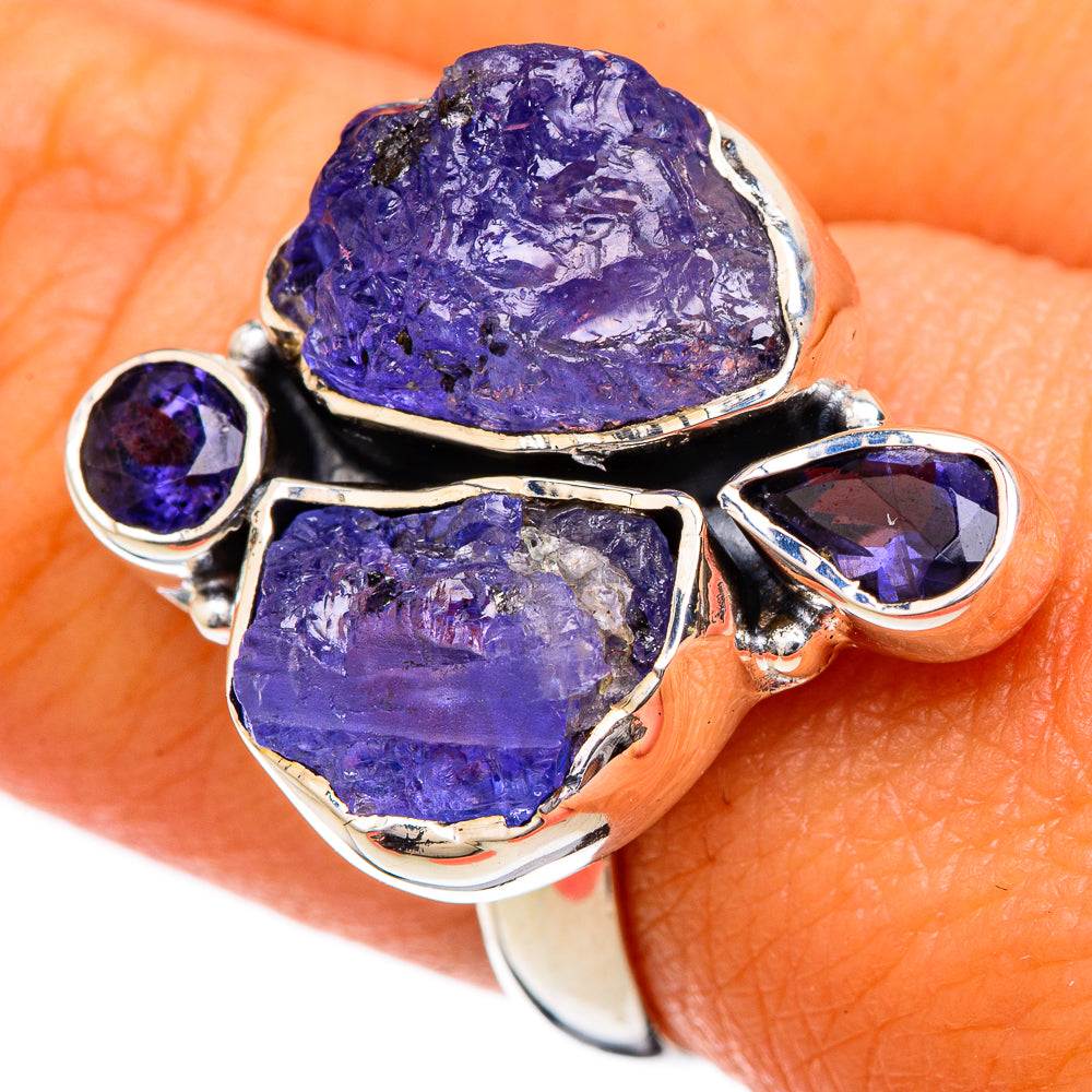Tanzanite Rings handcrafted by Anasilvercos - RING104129