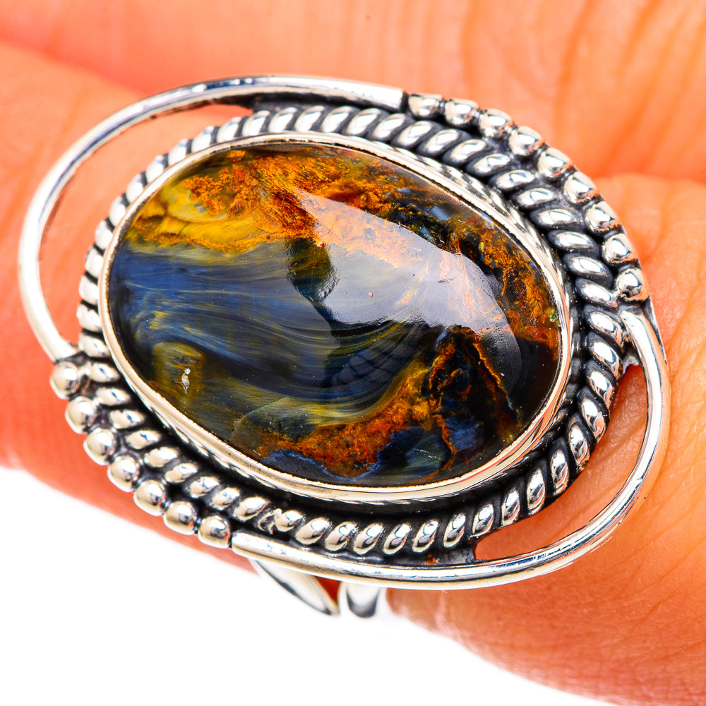 Pietersite Rings handcrafted by Anasilvercos - RING104134