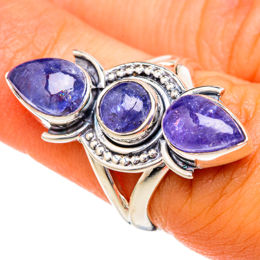 Tanzanite Rings handcrafted by Anasilvercos - RING104156