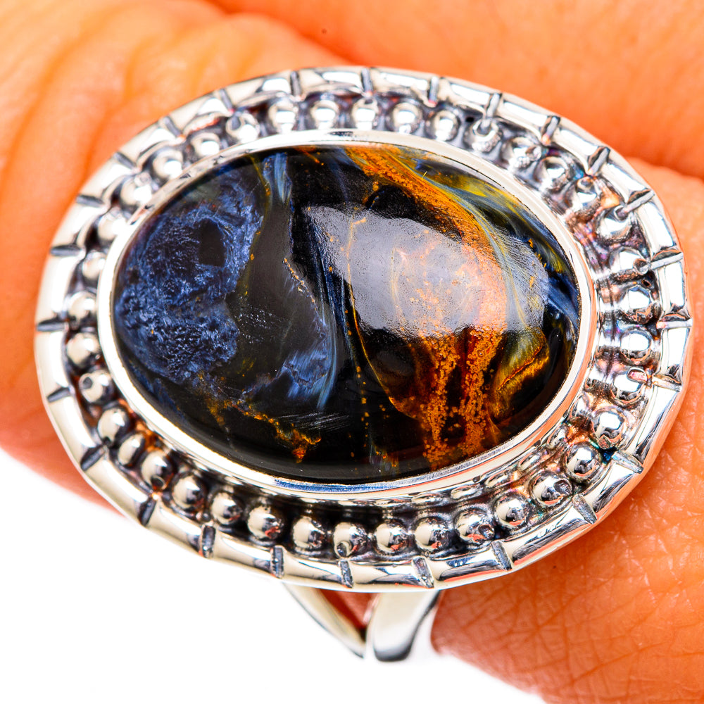 Pietersite Rings handcrafted by Anasilvercos - RING104161