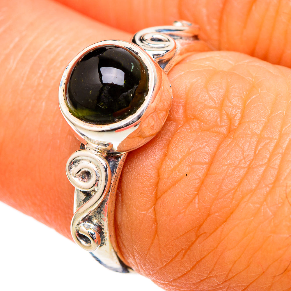 Black Onyx Rings handcrafted by Anasilvercos - RING104173