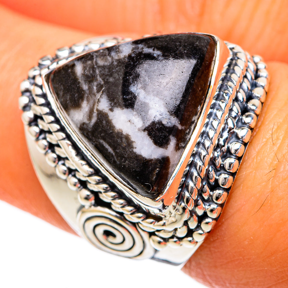 Pinolith Jasper Rings handcrafted by Anasilvercos - RING104203