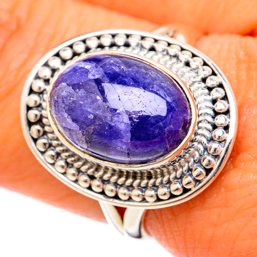 Tanzanite Rings handcrafted by Anasilvercos - RING104272