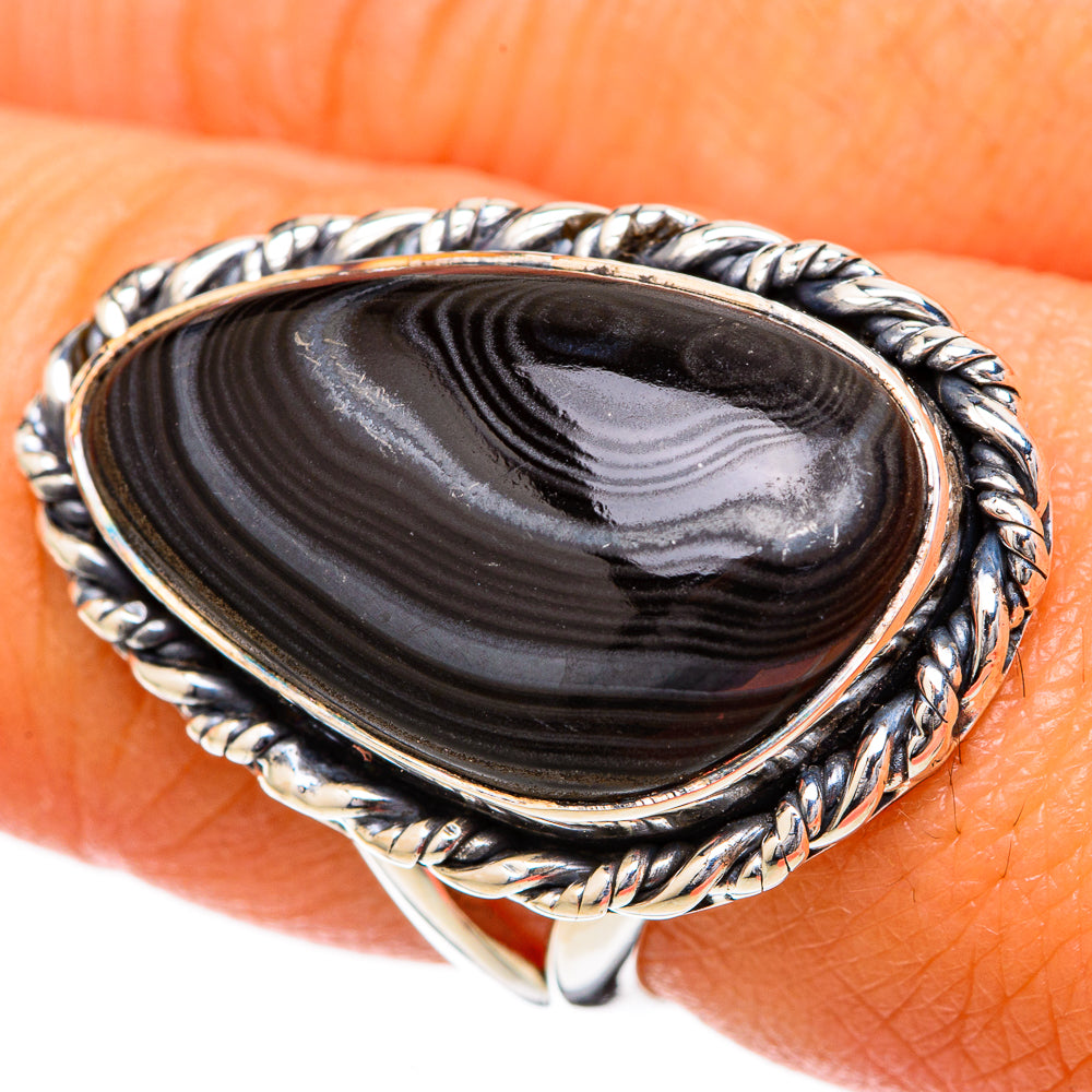 Psilomelane Rings handcrafted by Anasilvercos - RING104277