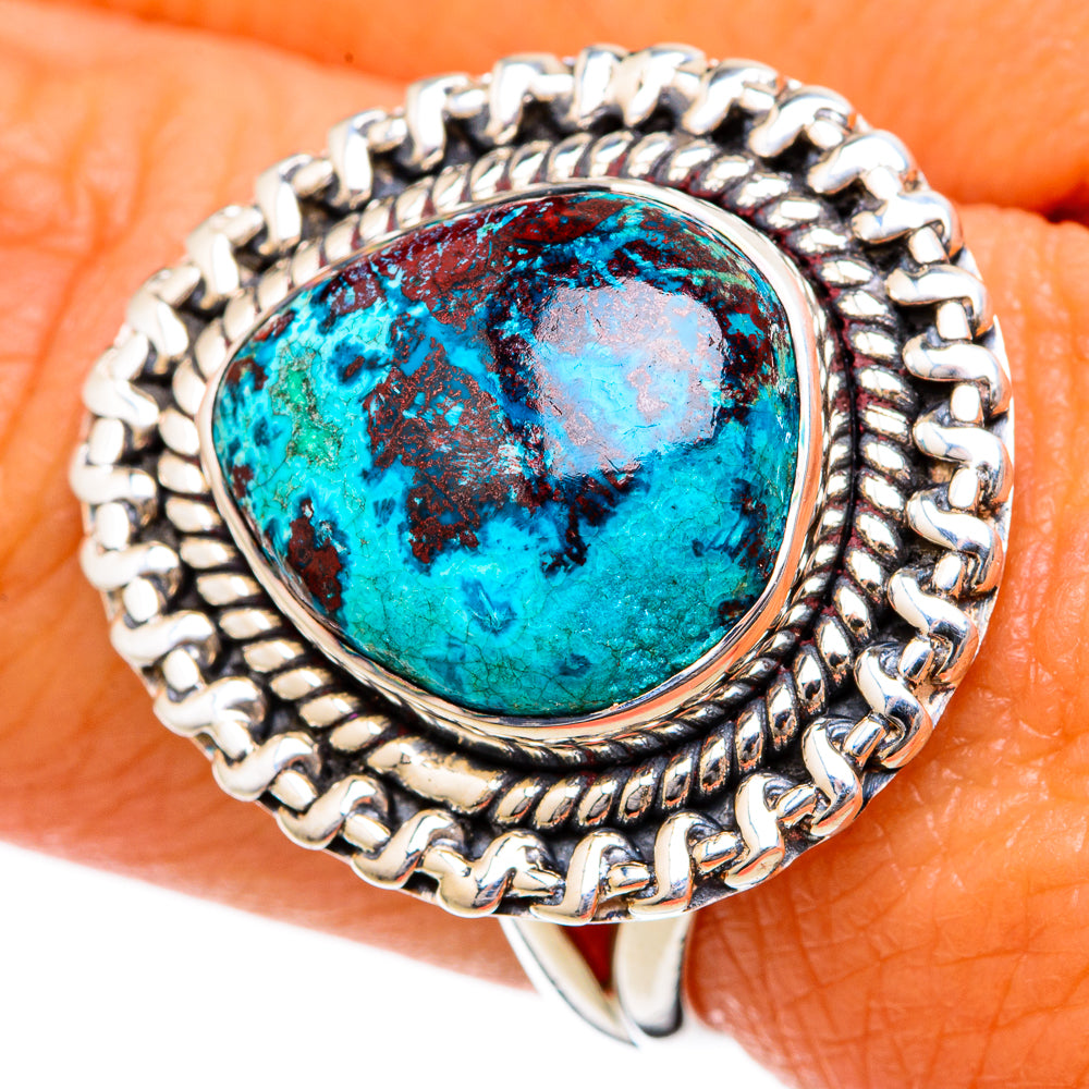 Shattuckite Rings handcrafted by Anasilvercos - RING104282