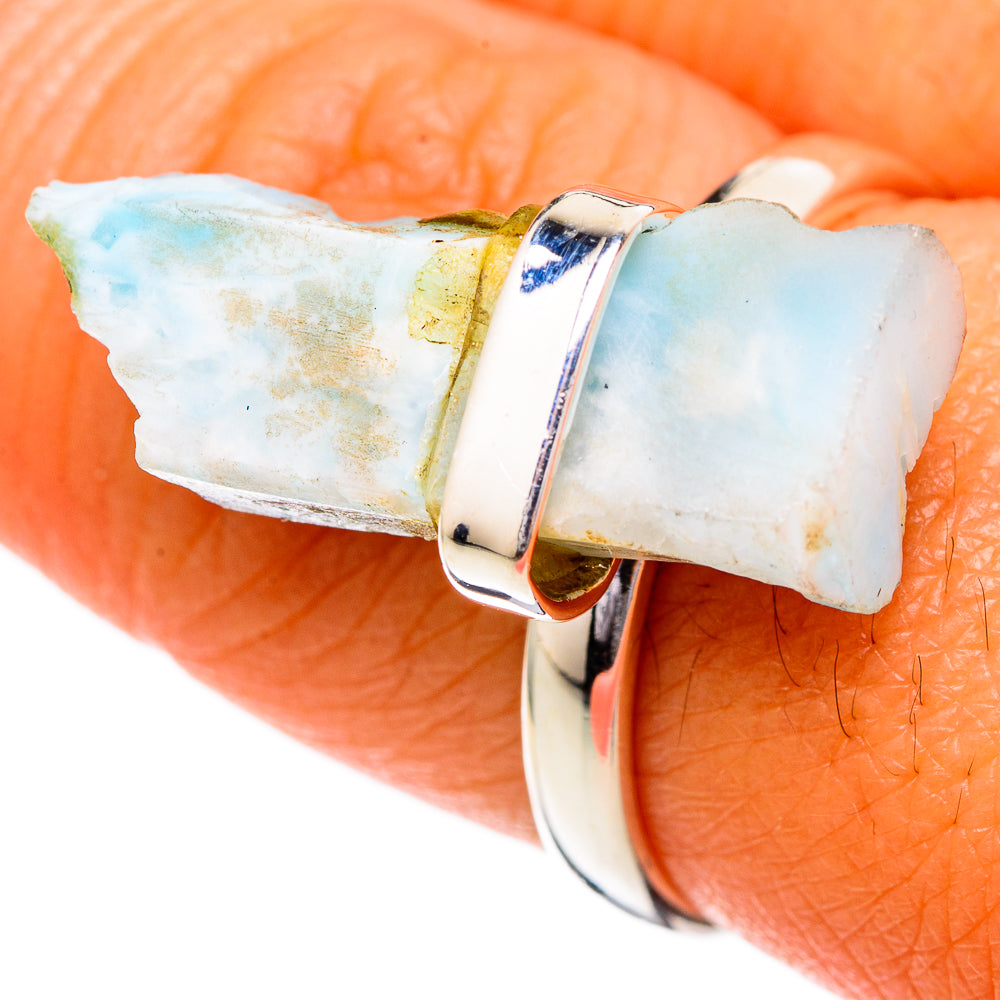Larimar Rings handcrafted by Anasilvercos - RING104297