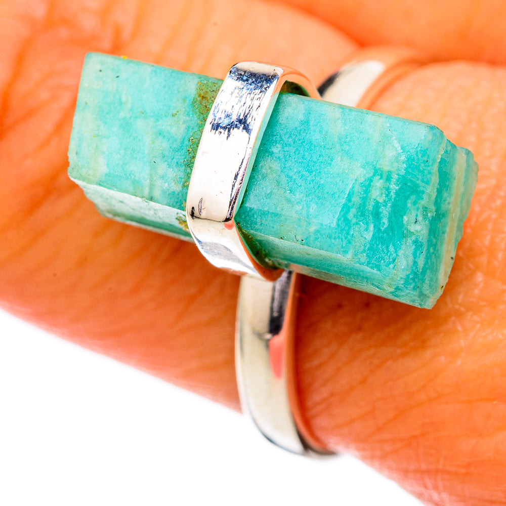 Amazonite Rings handcrafted by Anasilvercos - RING104306