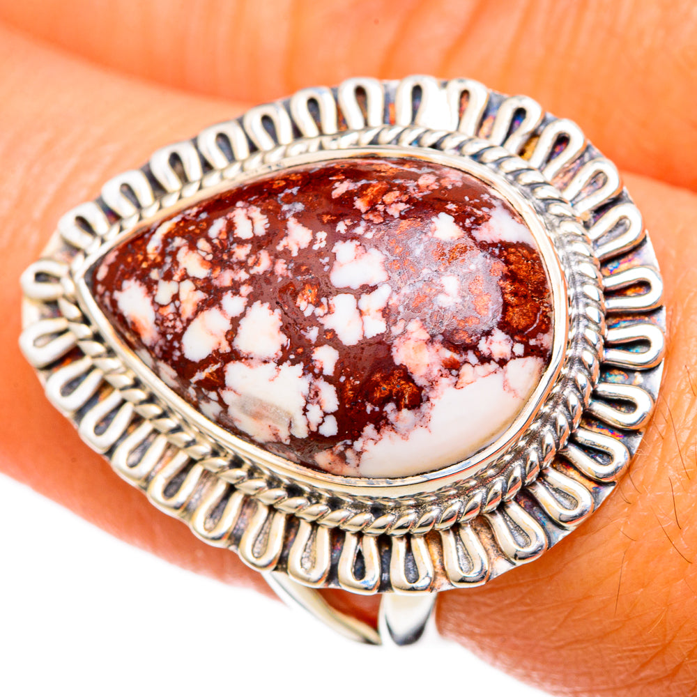 Wild Horse Jasper Rings handcrafted by Anasilvercos - RING104307