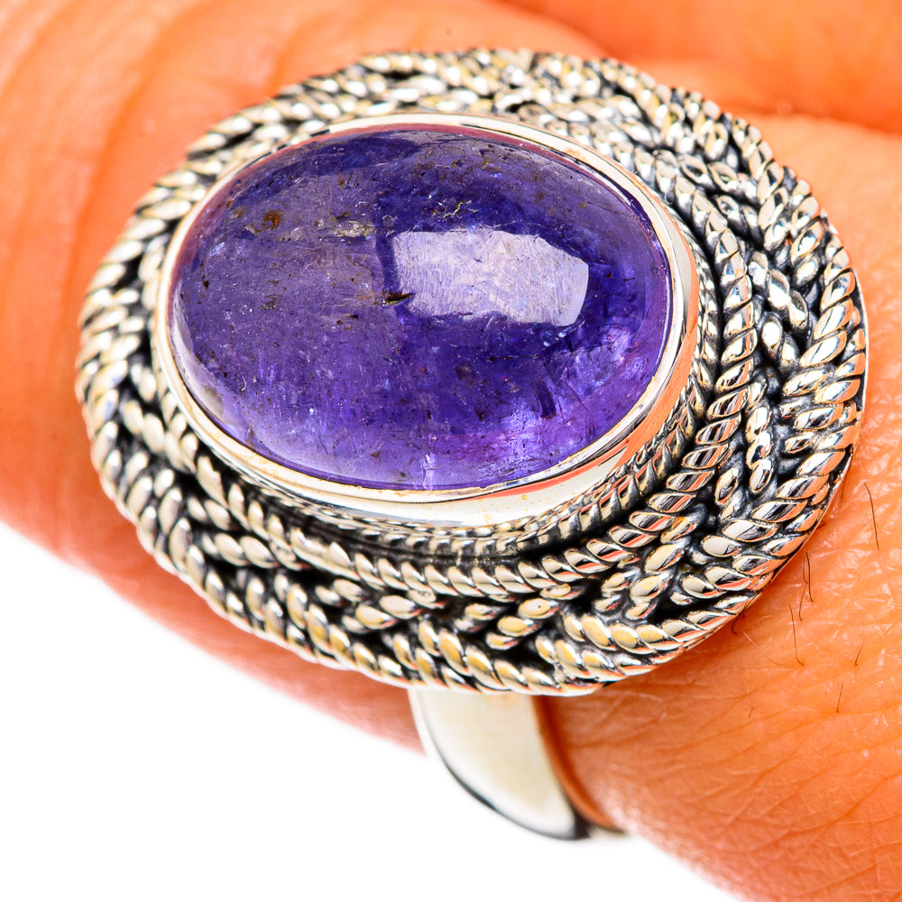 Tanzanite Rings handcrafted by Anasilvercos - RING104312