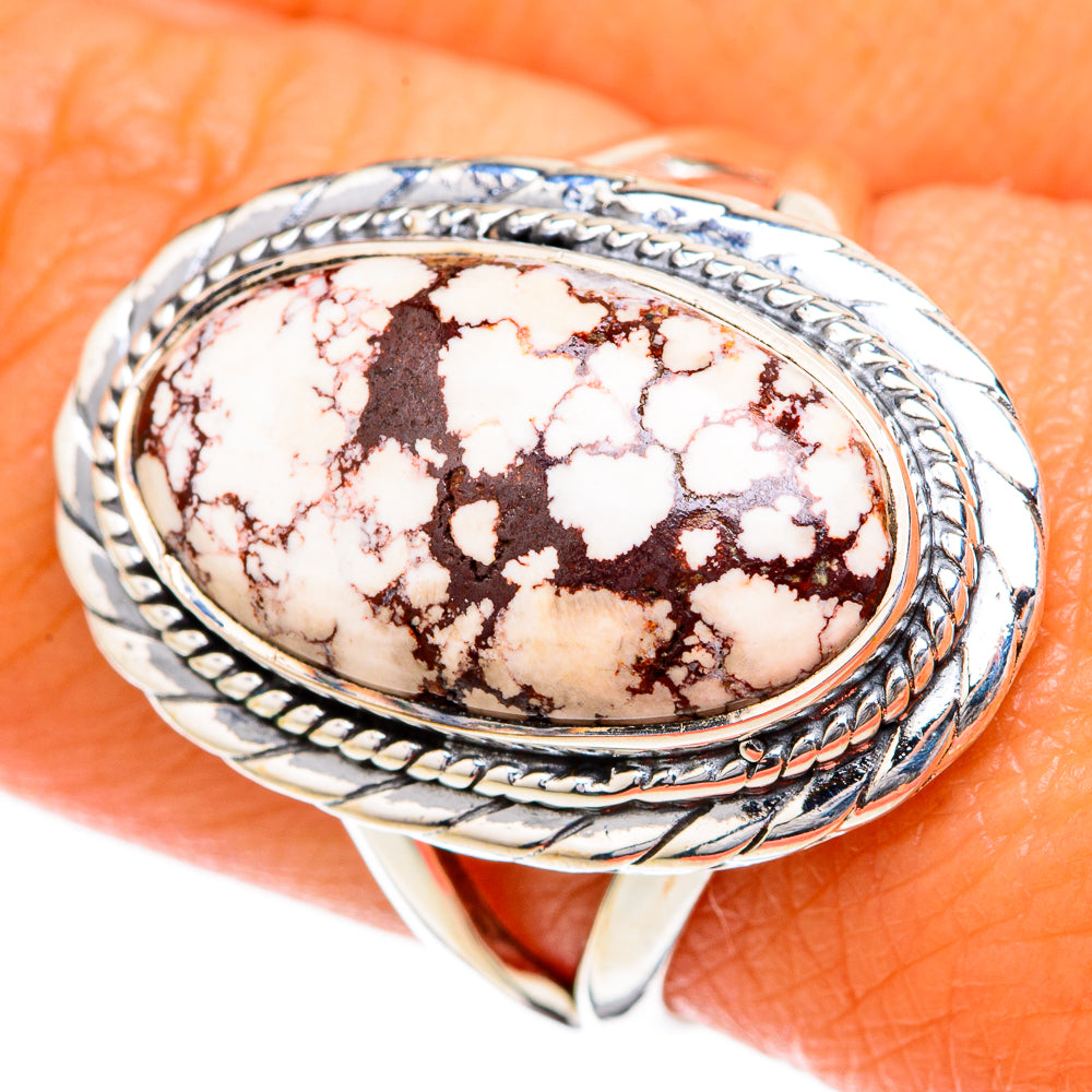 Wild Horse Jasper Rings handcrafted by Anasilvercos - RING104323