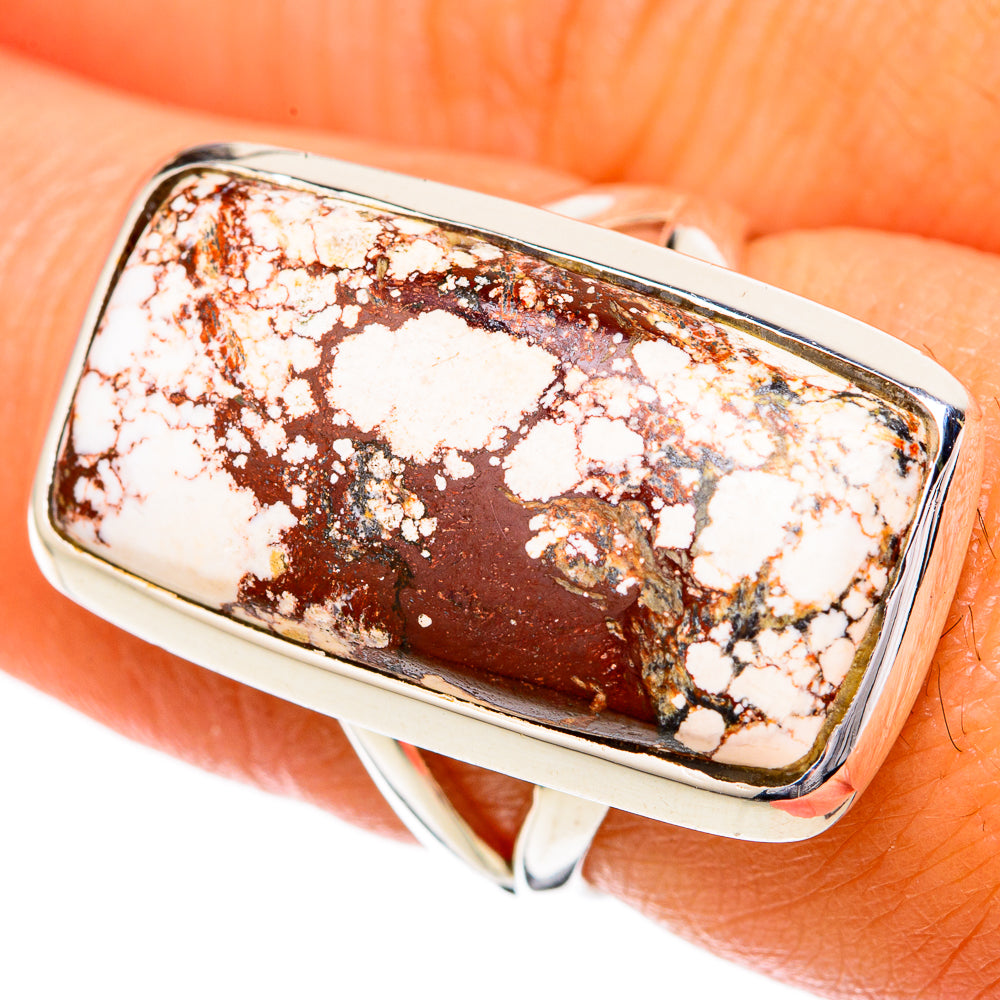 Wild Horse Jasper Rings handcrafted by Anasilvercos - RING104324