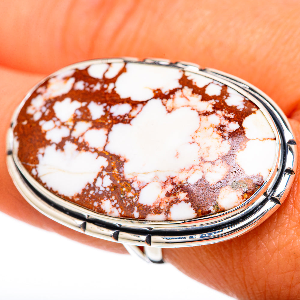 Wild Horse Jasper Rings handcrafted by Anasilvercos - RING104390