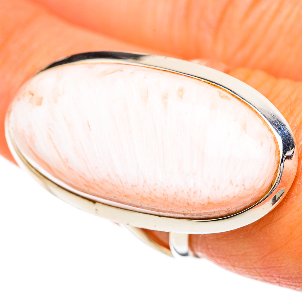 Scolecite Rings handcrafted by Anasilvercos - RING104397