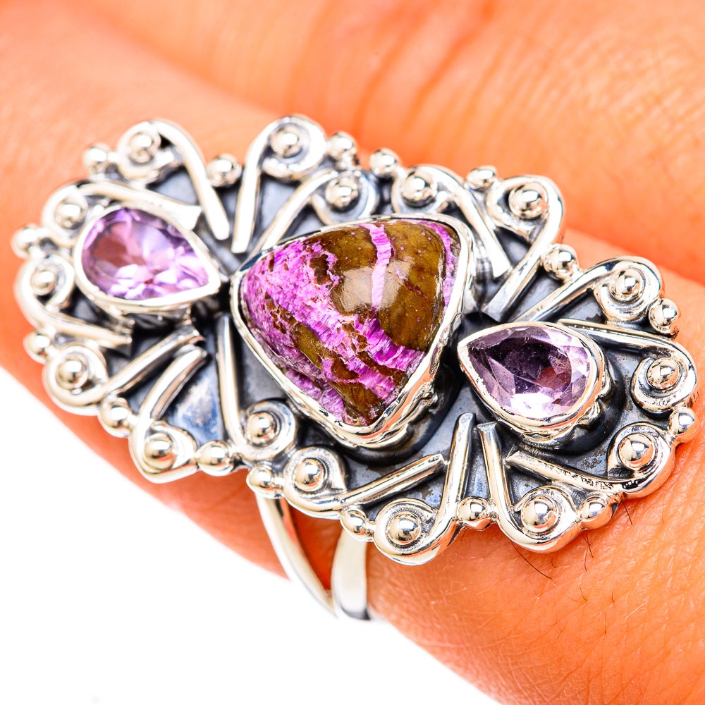 Stichtite Rings handcrafted by Anasilvercos - RING104431