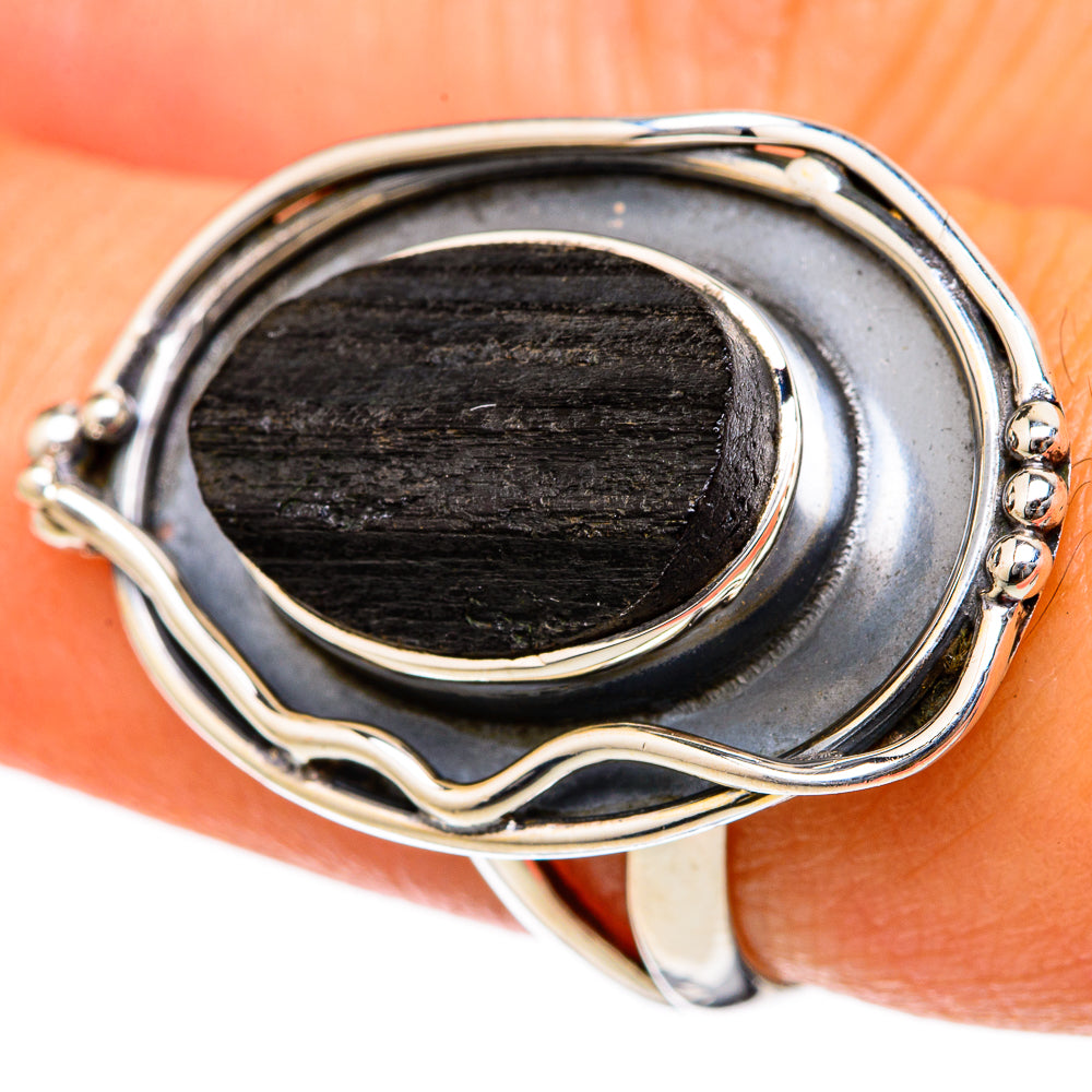 Tektite Rings handcrafted by Anasilvercos - RING104498