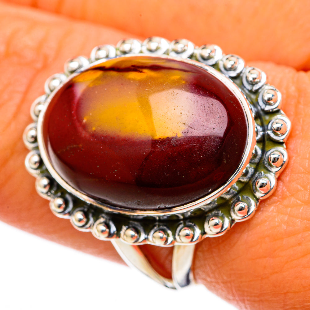 Mookaite Rings handcrafted by Anasilvercos - RING104515