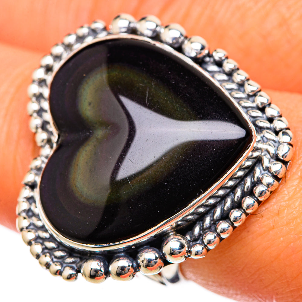 Star Diopside Rings handcrafted by Anasilvercos - RING104537