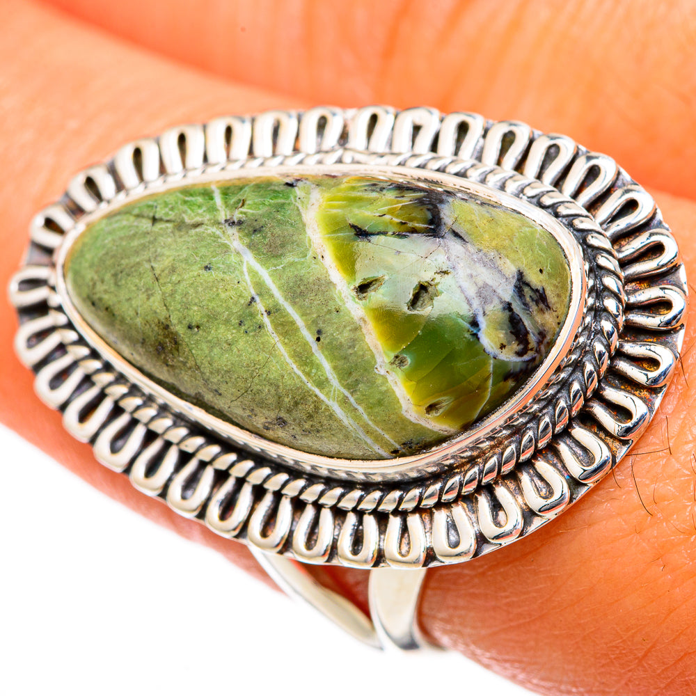 Rainforest Opal Rings handcrafted by Anasilvercos - RING104556