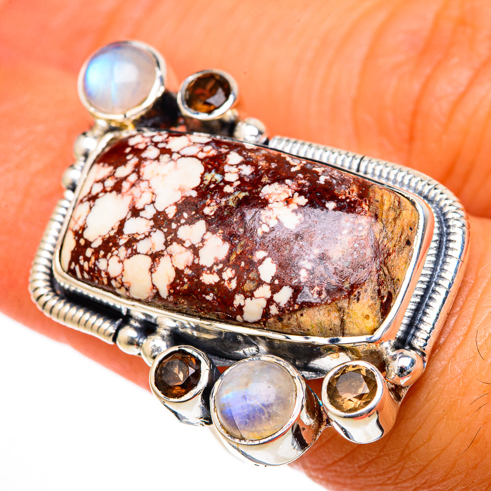 Wild Horse Jasper Rings handcrafted by Anasilvercos - RING104601