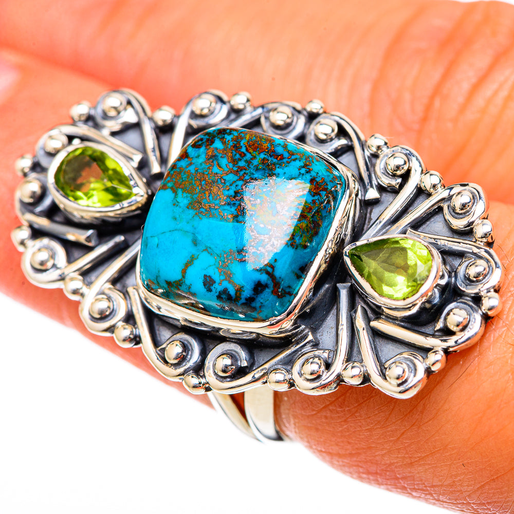 Shattuckite Rings handcrafted by Anasilvercos - RING104616