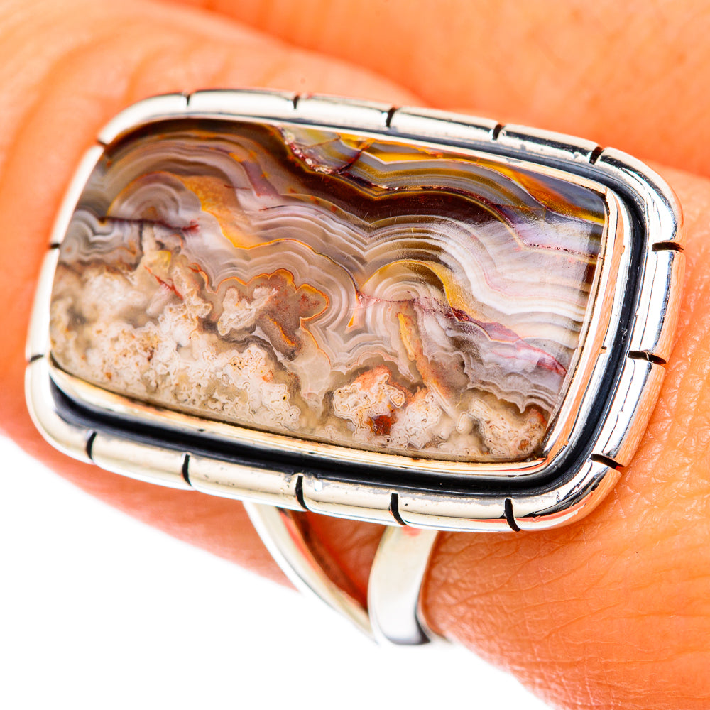 Ocean Jasper Rings handcrafted by Anasilvercos - RING104621
