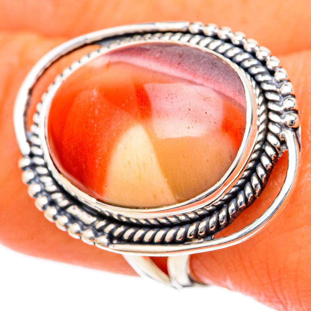 Mookaite Rings handcrafted by Anasilvercos - RING104622