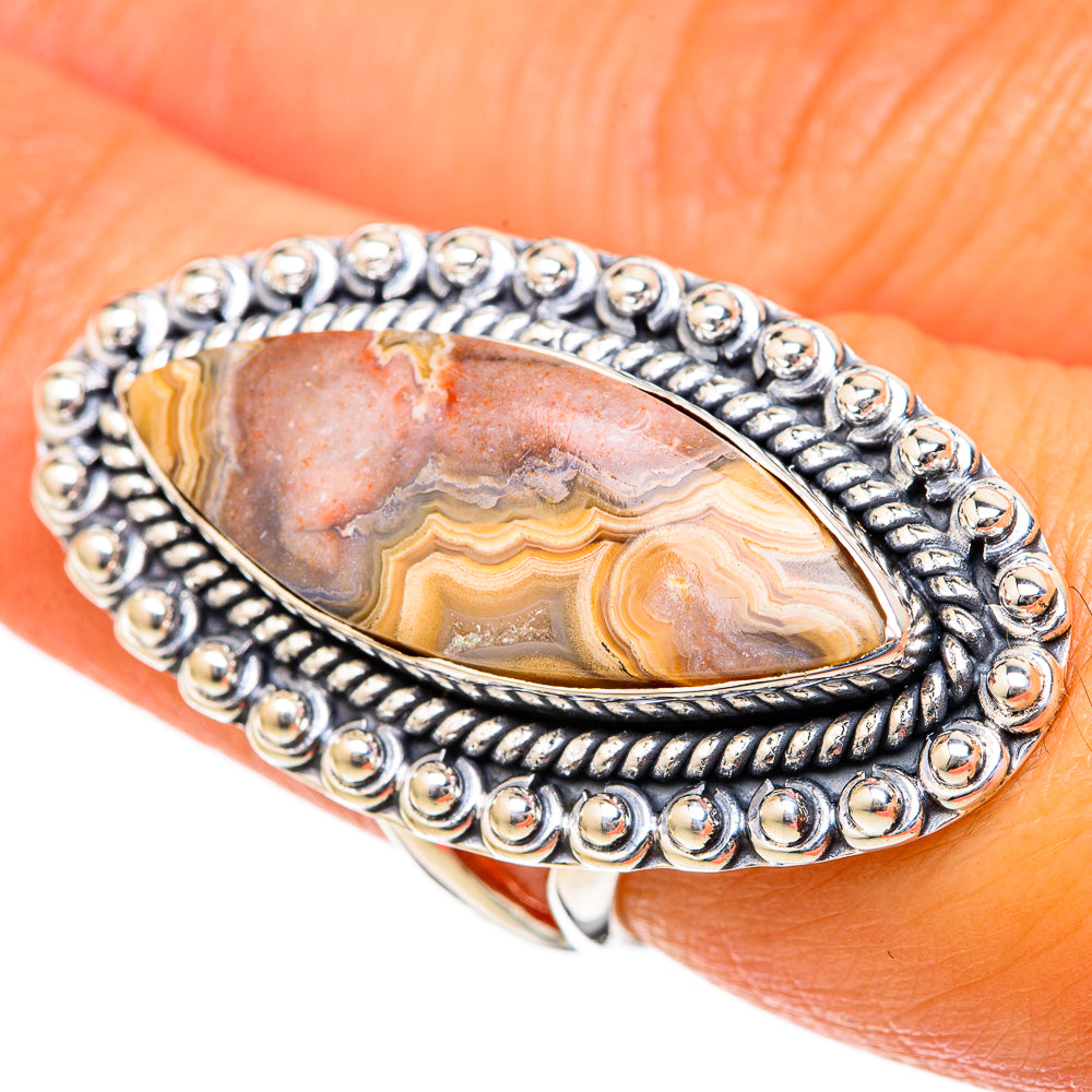 Ocean Jasper Rings handcrafted by Anasilvercos - RING104623