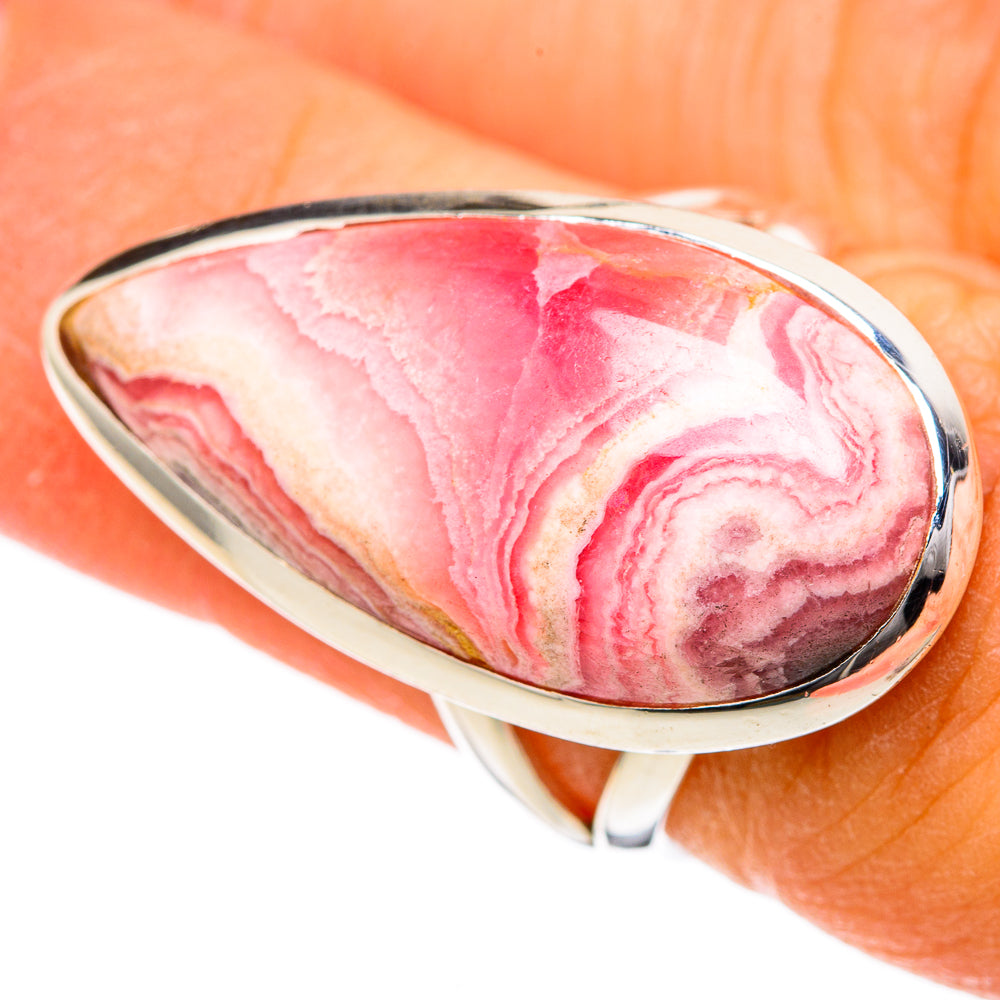 Rhodochrosite Rings handcrafted by Anasilvercos - RING104642