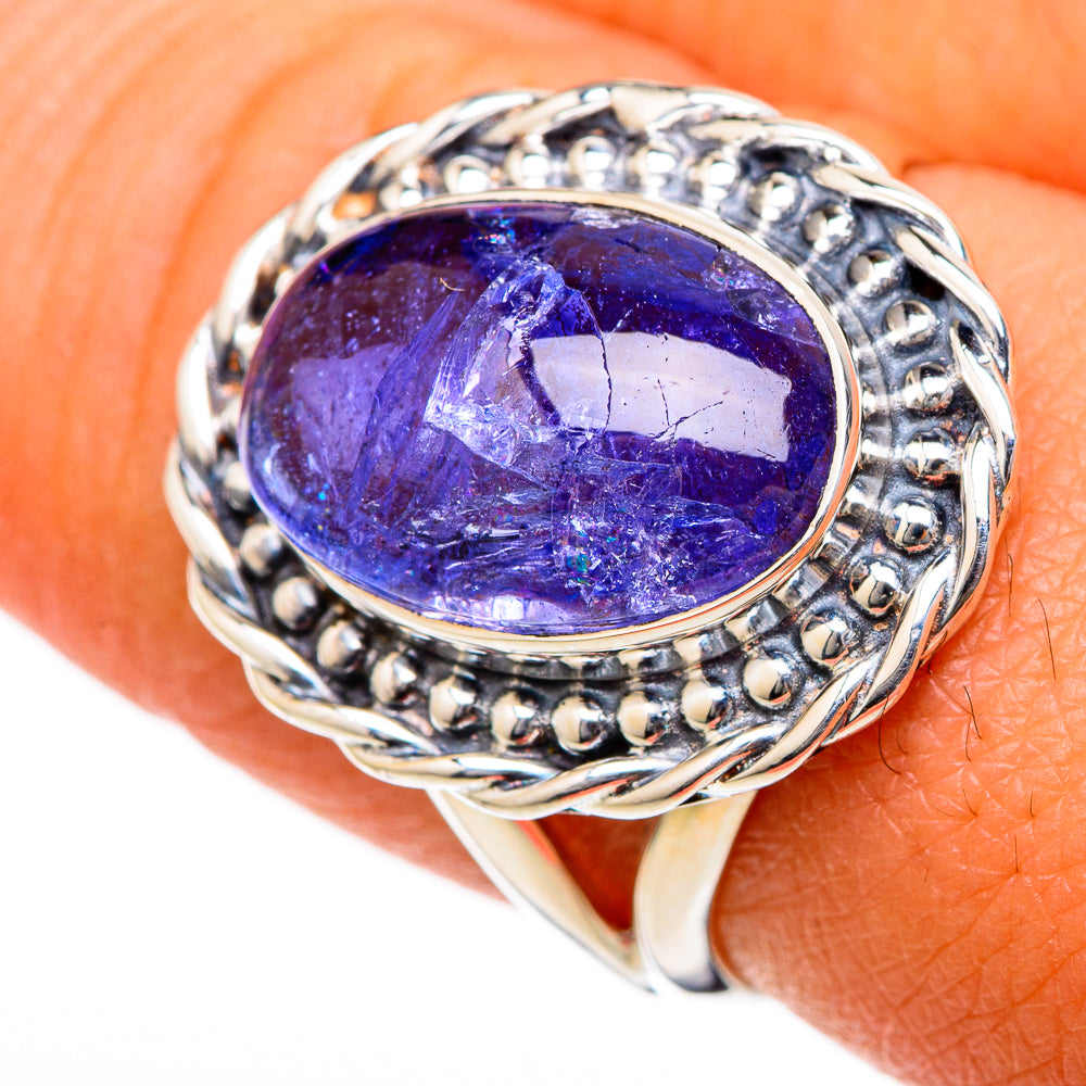 Tanzanite Rings handcrafted by Anasilvercos - RING104646