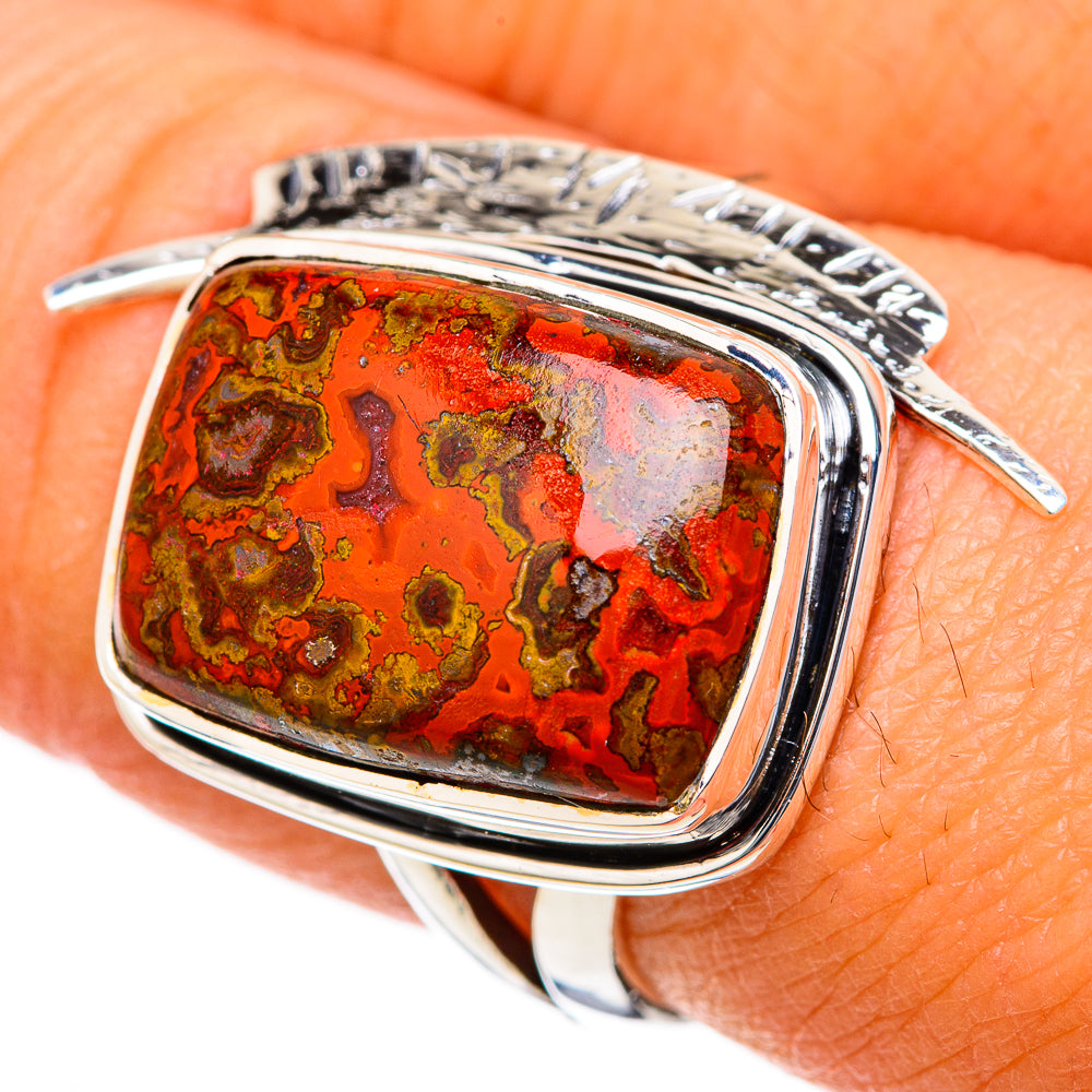 Moroccan Agate Rings handcrafted by Anasilvercos - RING104666