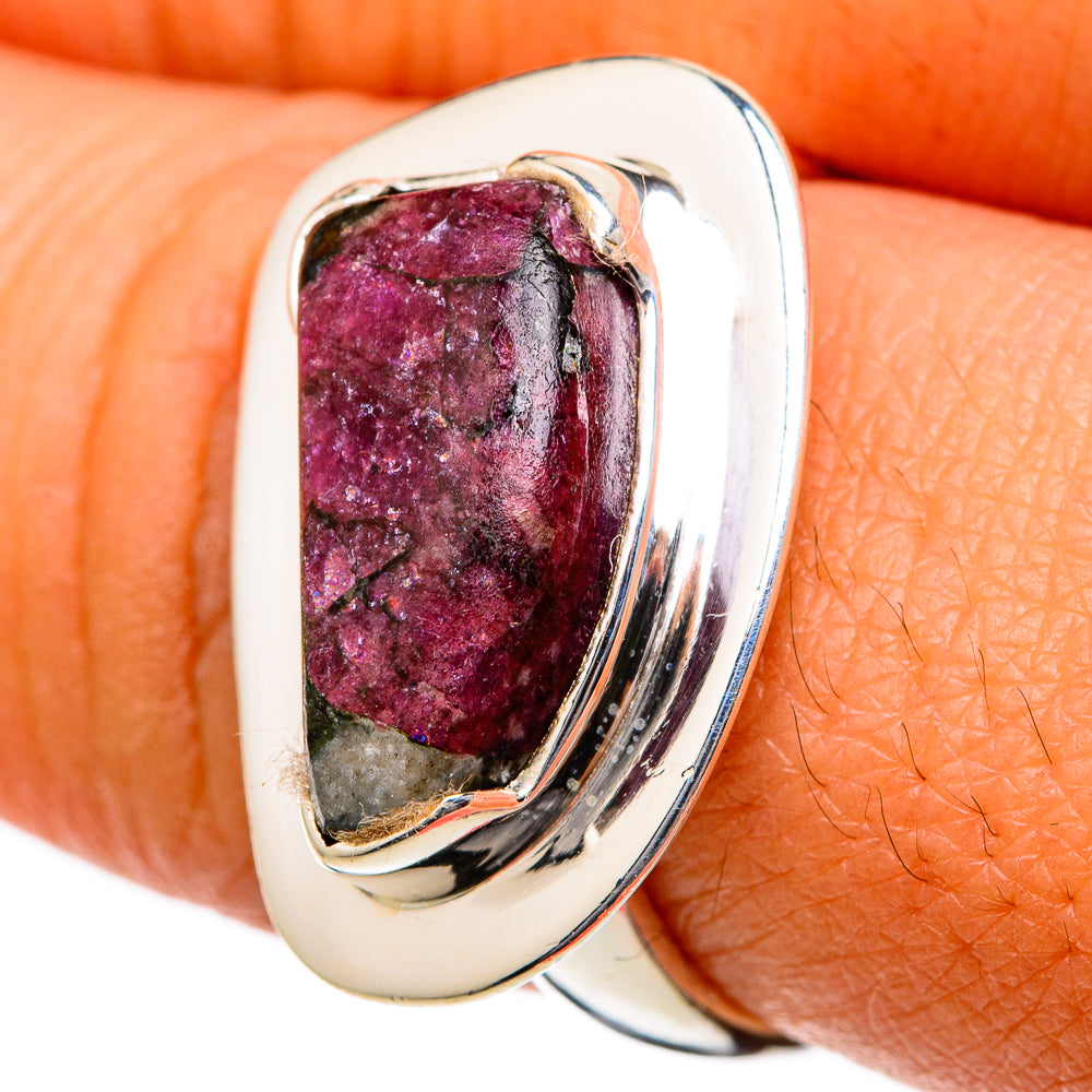 Russian Eudialyte Rings handcrafted by Anasilvercos - RING104671