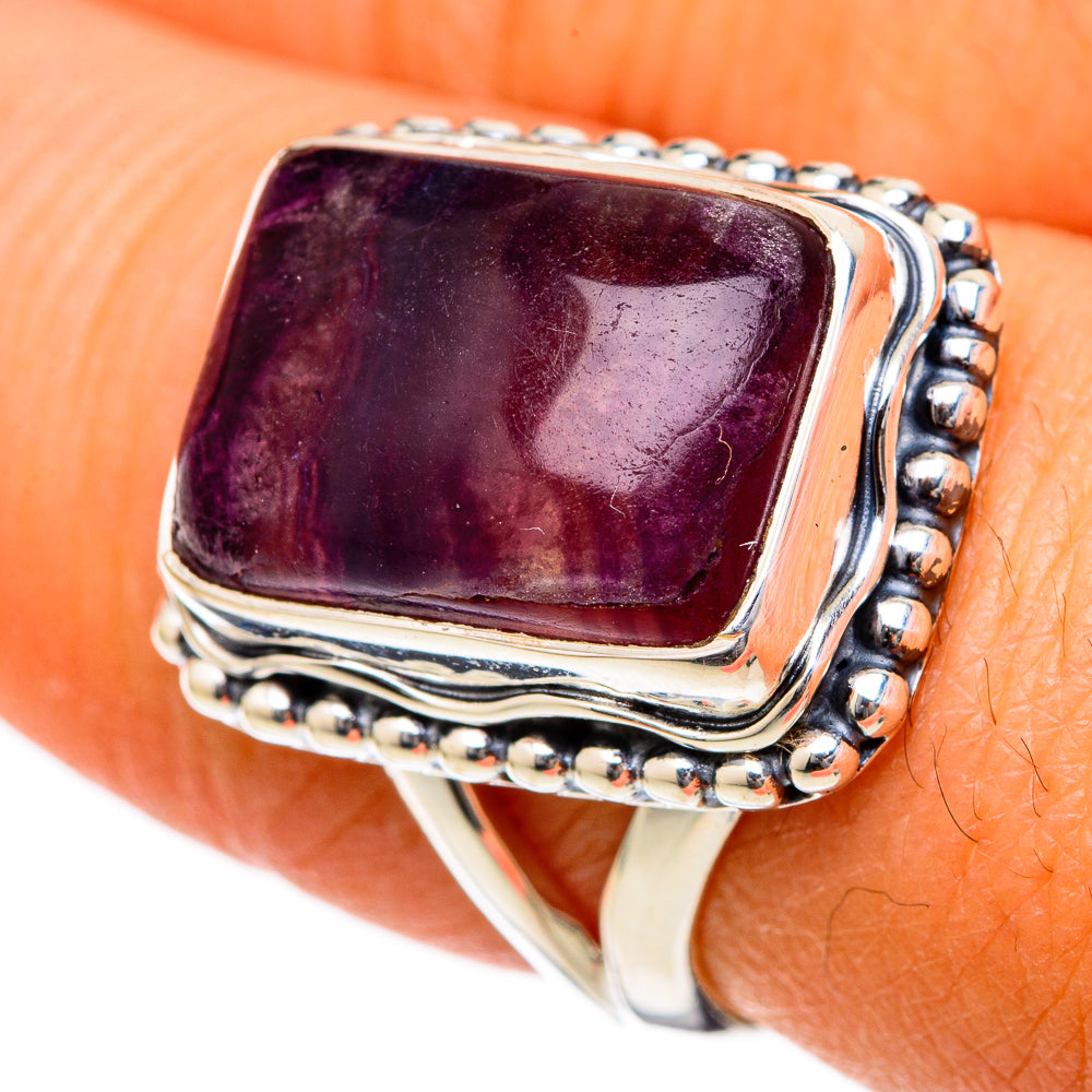 Fluorite Rings handcrafted by Anasilvercos - RING104674
