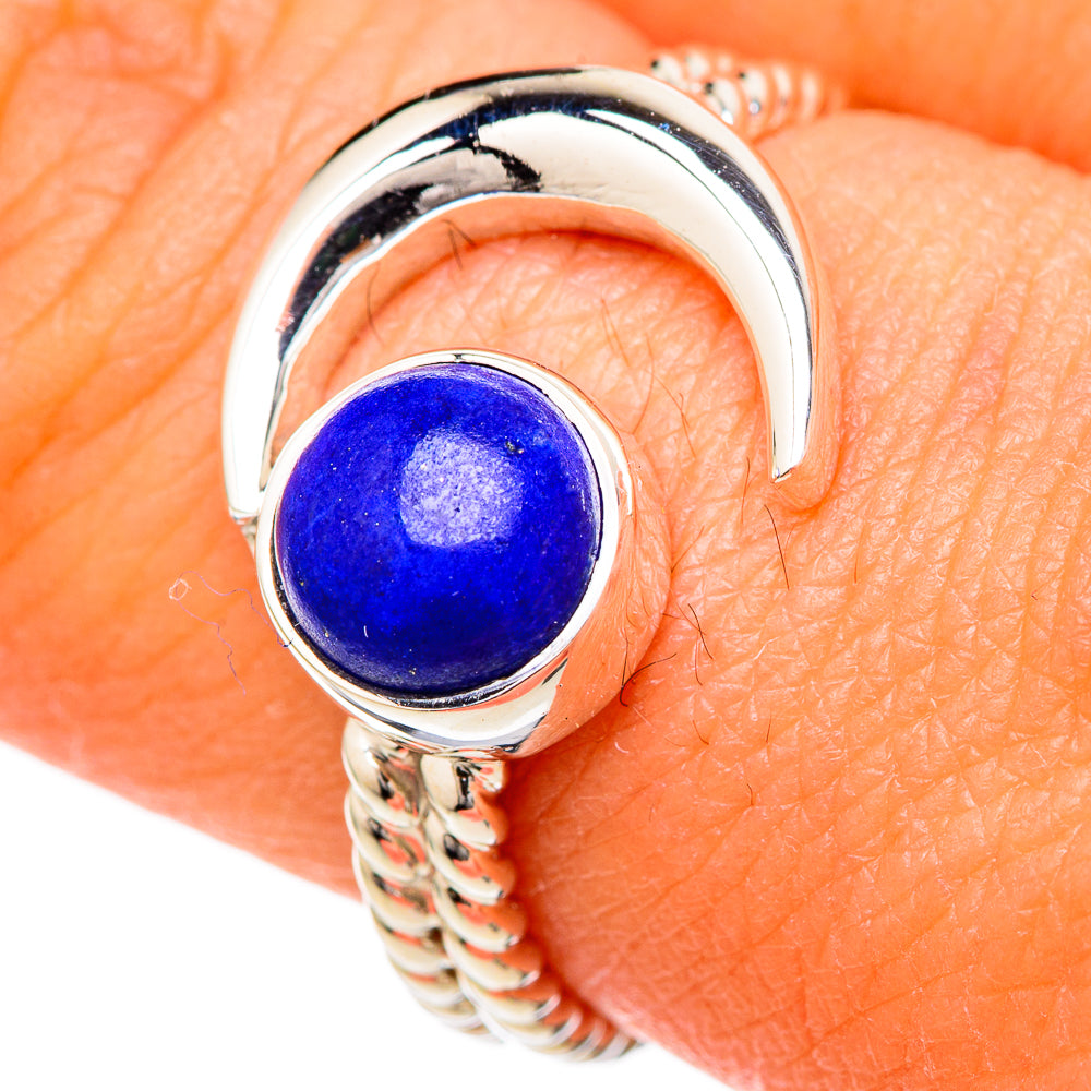 Lapis Lazuli Rings handcrafted by Anasilvercos - RING104719