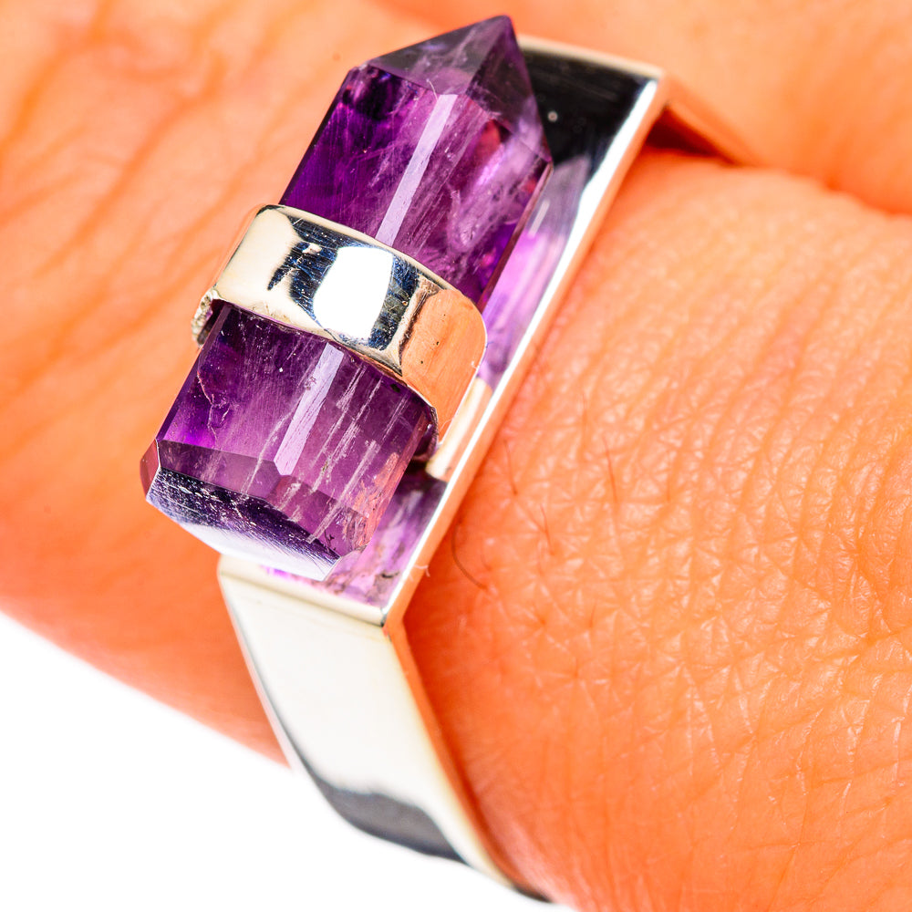 Amethyst Rings handcrafted by Anasilvercos - RING104738
