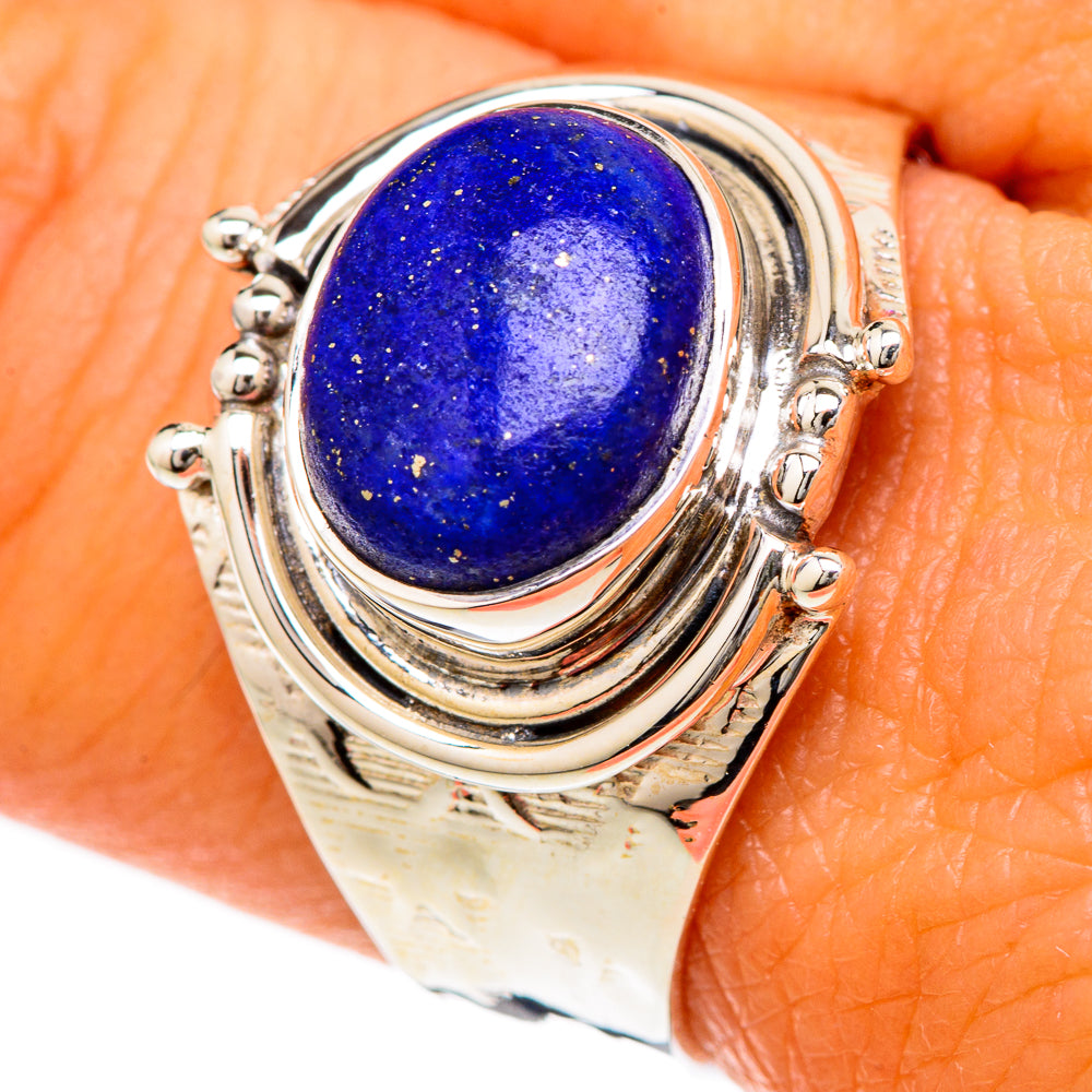Lapis Lazuli Rings handcrafted by Anasilvercos - RING104766