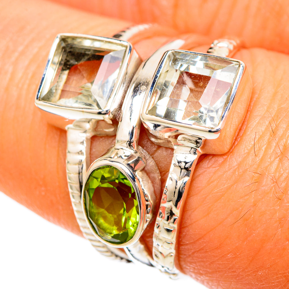 White Quartz Rings handcrafted by Anasilvercos - RING104771