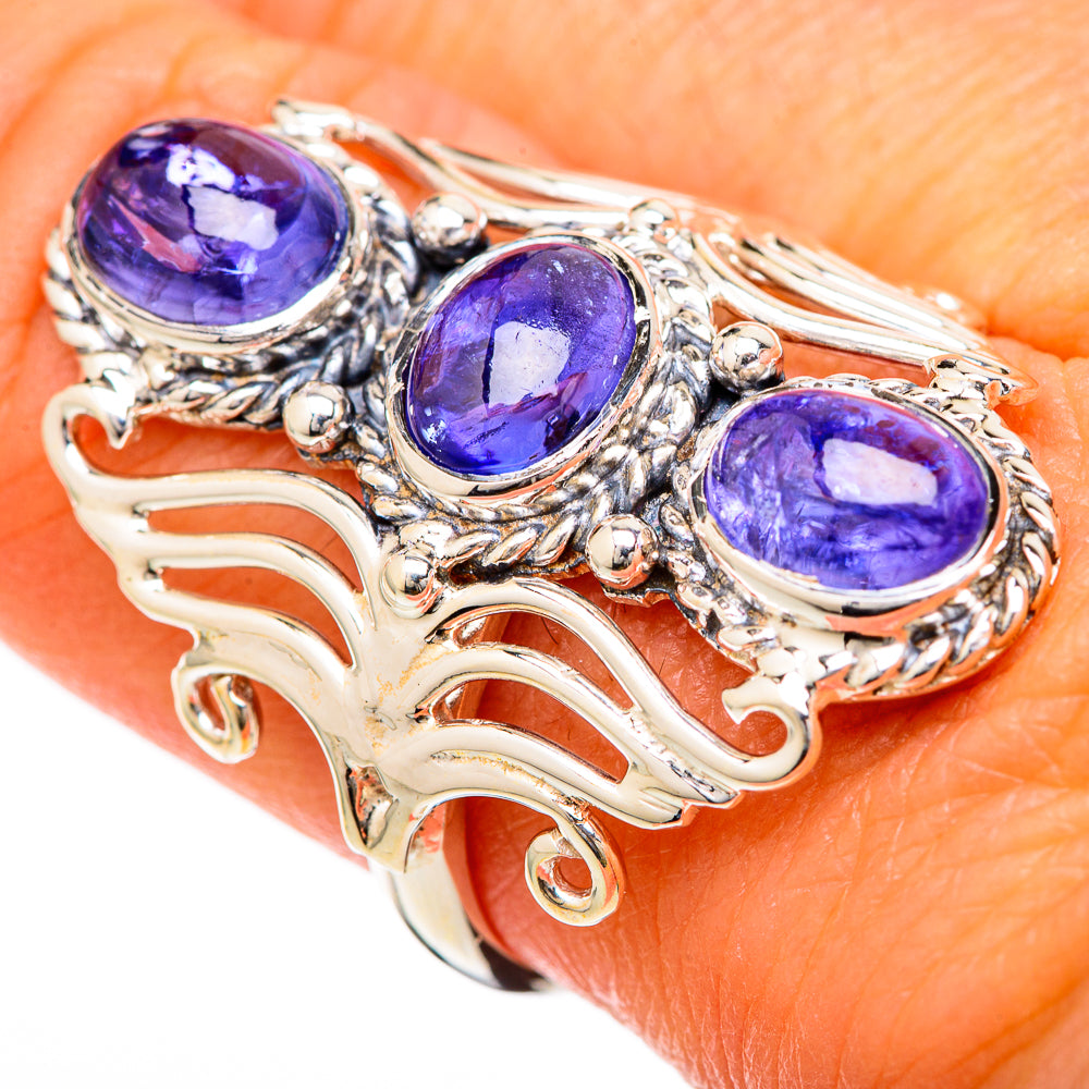 Tanzanite Rings handcrafted by Anasilvercos - RING104854