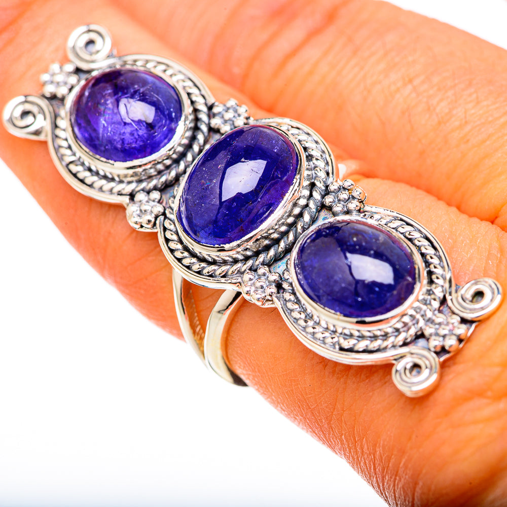 Tanzanite Rings handcrafted by Anasilvercos - RING104855