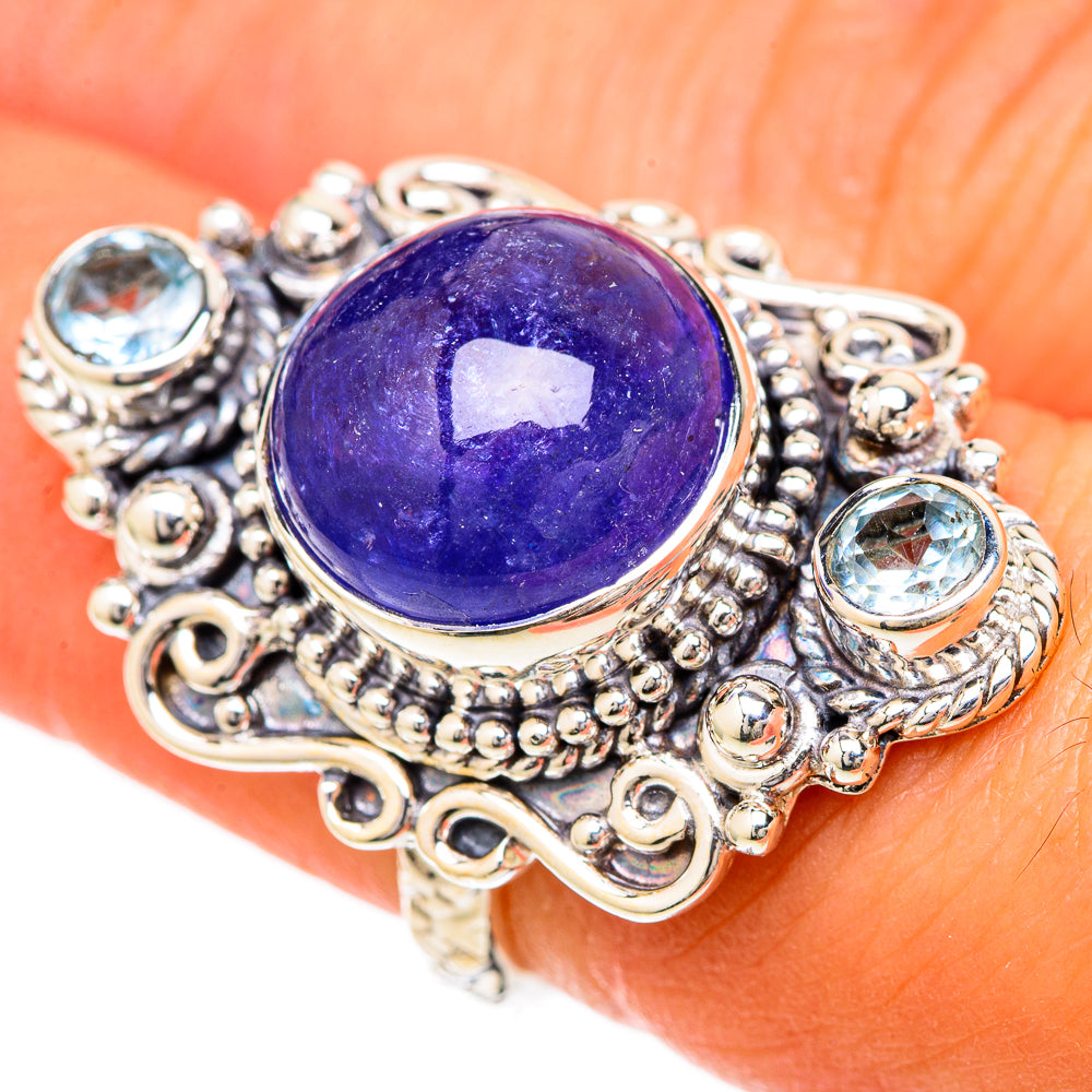 Tanzanite Rings handcrafted by Anasilvercos - RING104858