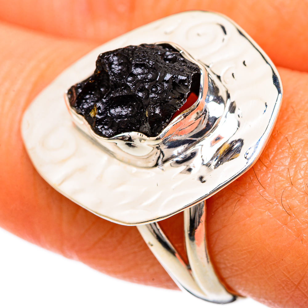 Tektite Rings handcrafted by Anasilvercos - RING104926