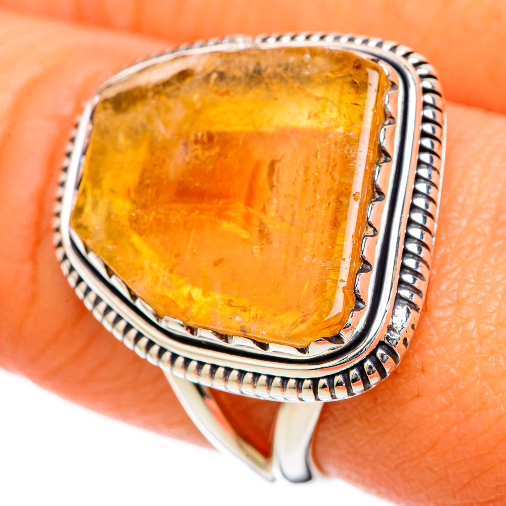 Citrine Rings handcrafted by Anasilvercos - RING104947