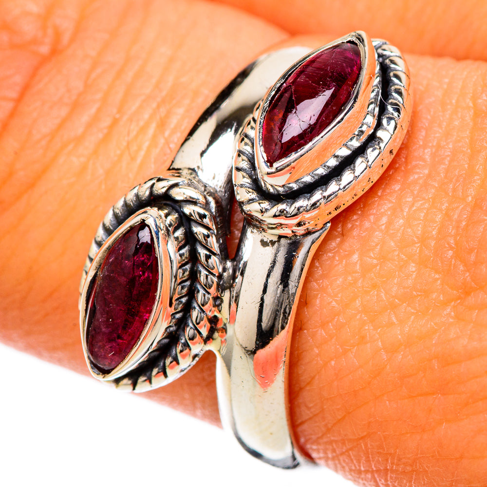 Garnet Rings handcrafted by Anasilvercos - RING104951