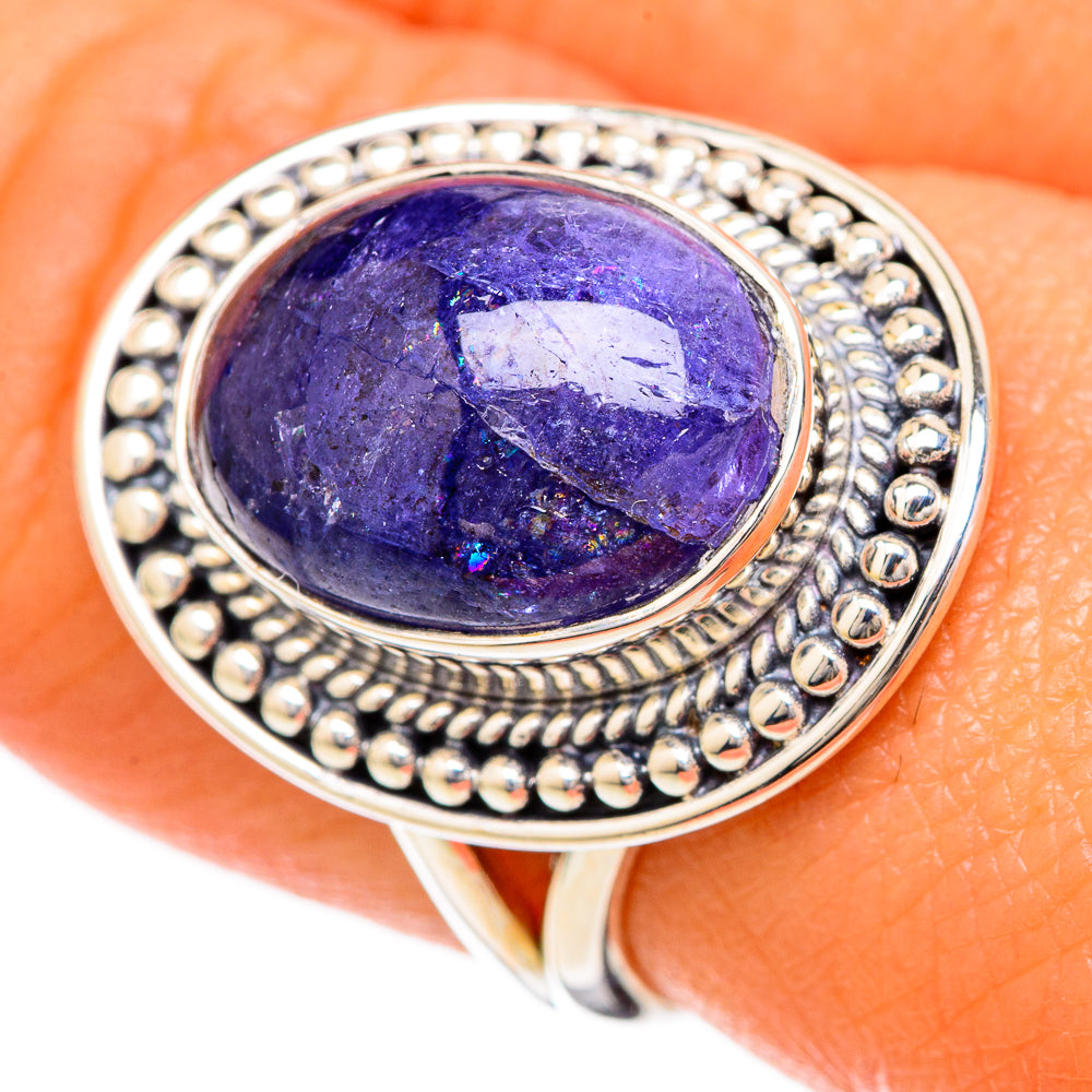 Sodalite Rings handcrafted by Anasilvercos - RING104954