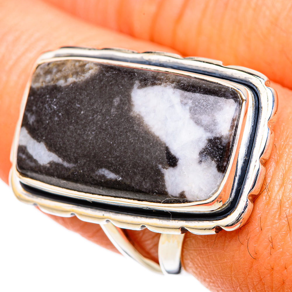 Pinolith Jasper Rings handcrafted by Anasilvercos - RING104959