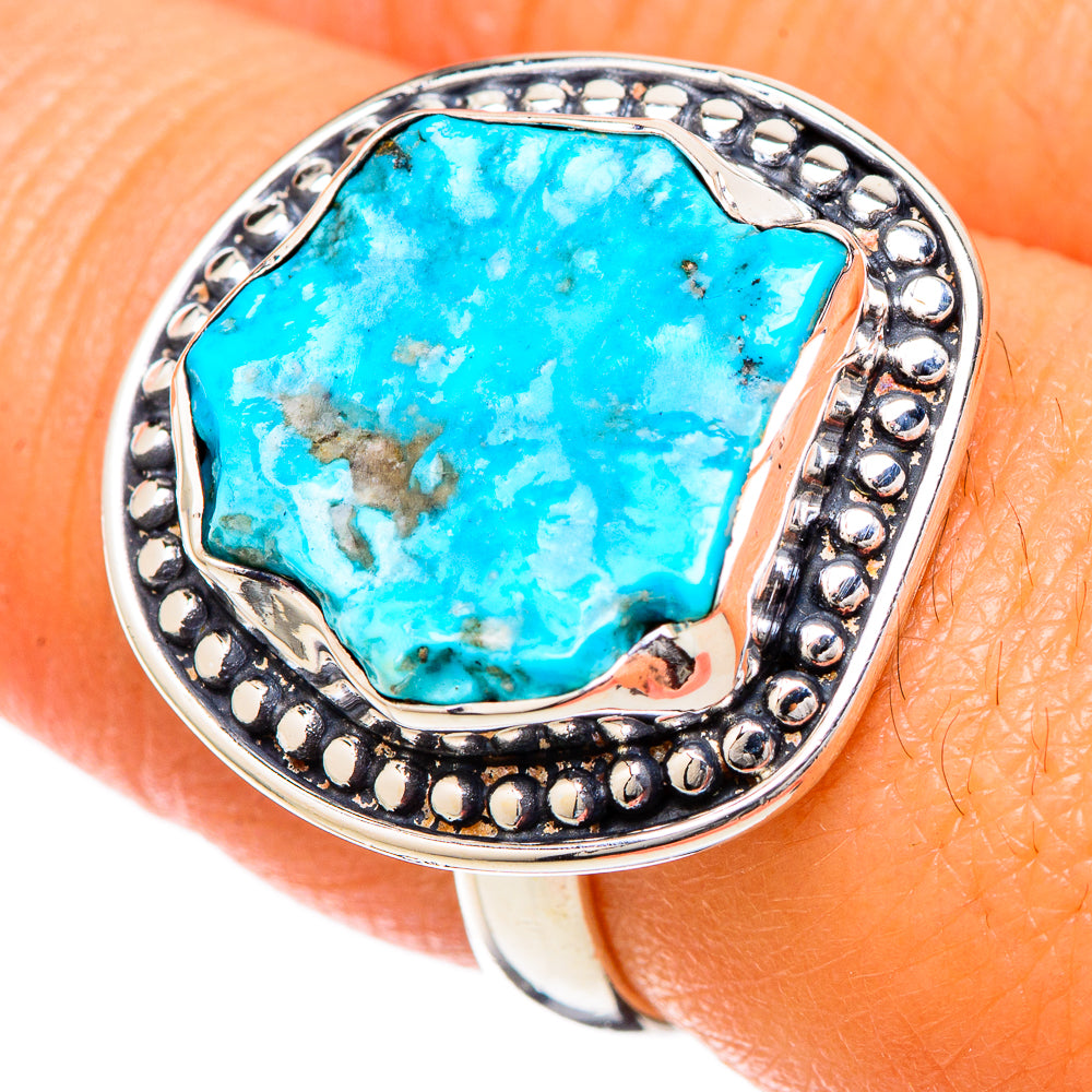 Chrysocolla Rings handcrafted by Anasilvercos - RING105001